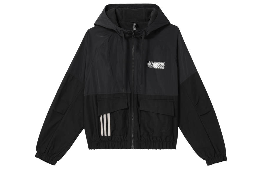 Adidas Neo Jackets Women's Black Hooded Moderate Other