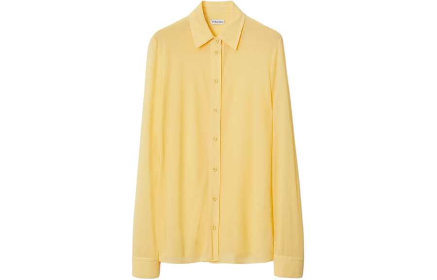 Burberry SS24 Shirt Women's Narcissus Color