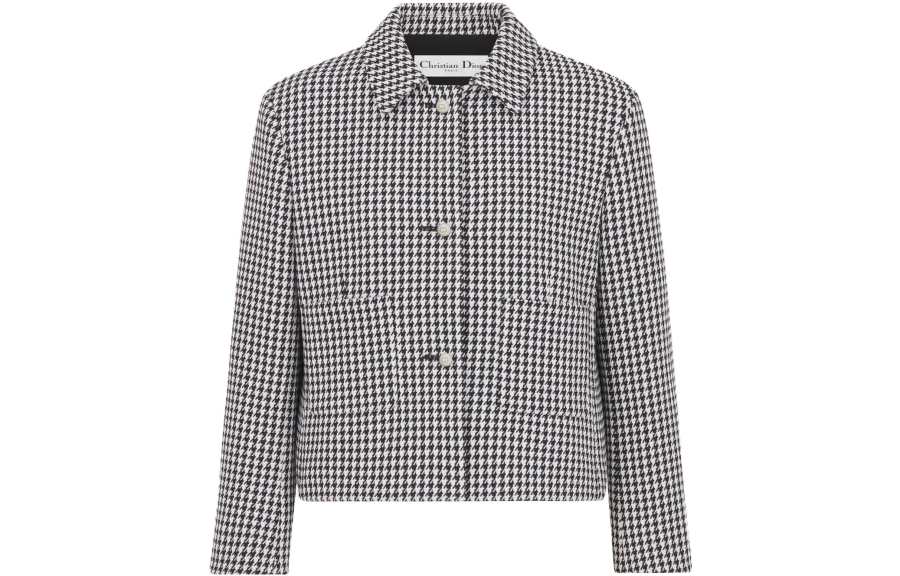 DIOR DIOR Jackets Women's Black Lapel Moderate Other