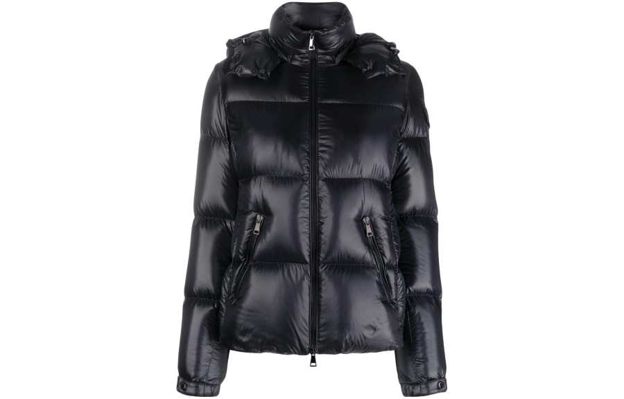 Moncler Moncler Fourmine Hooded Quilted Shell Down Jacket Black
