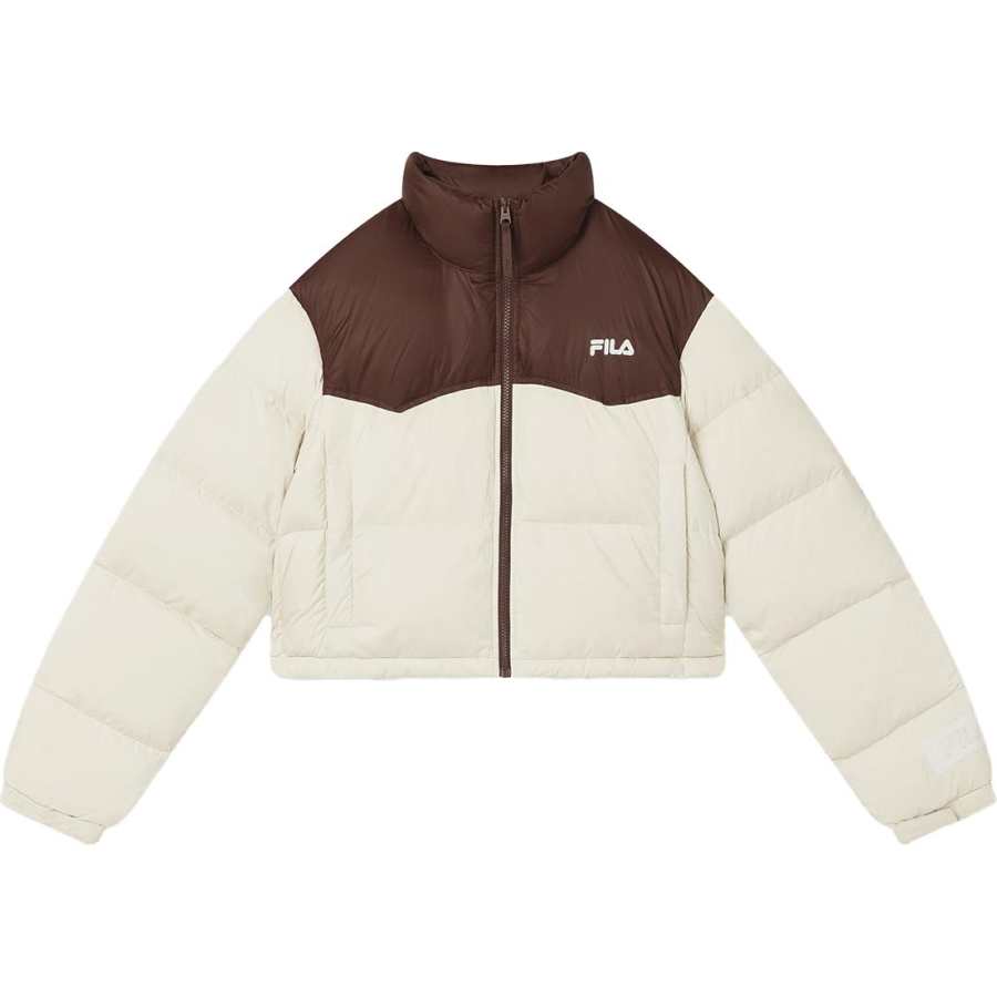 FILA Down Jacket Women's Wheat Straw Beige
