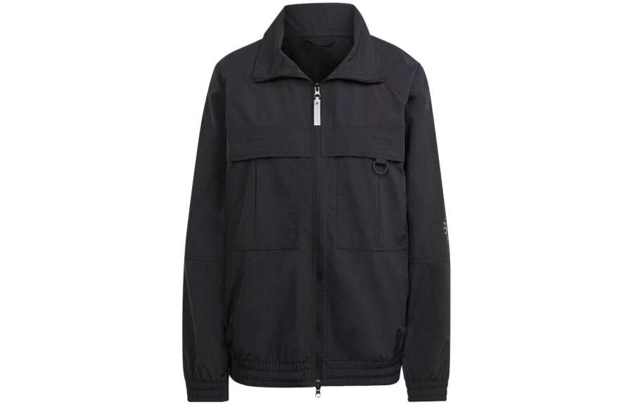 Adidas Adidas Jackets Women's Black Stand Collar Moderate