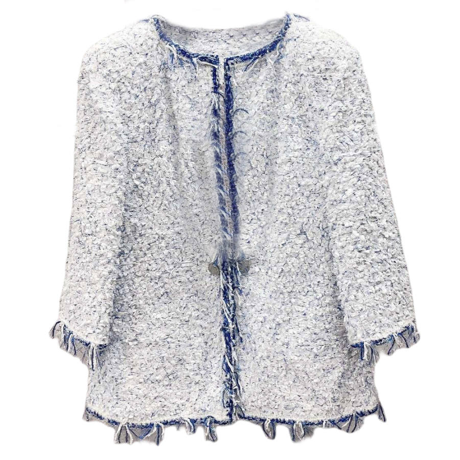 CHANEL 18 Spring Summer Jackets & Coats Women's White