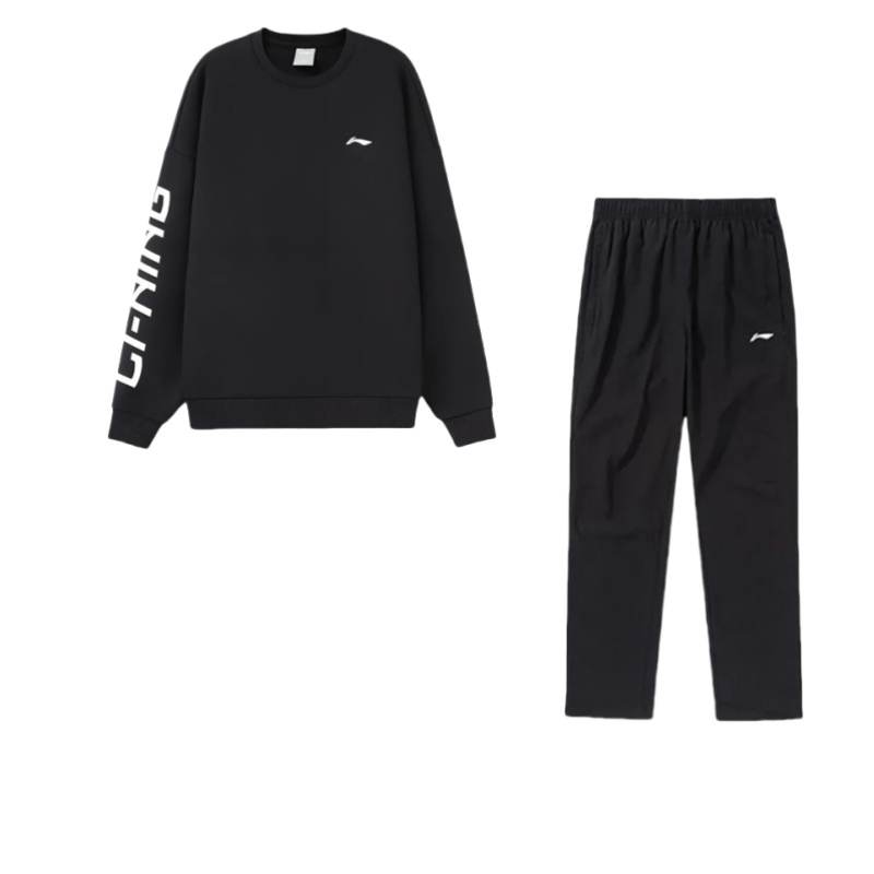 Li-Ning Li Ning Casual Sportswear Unisex Black