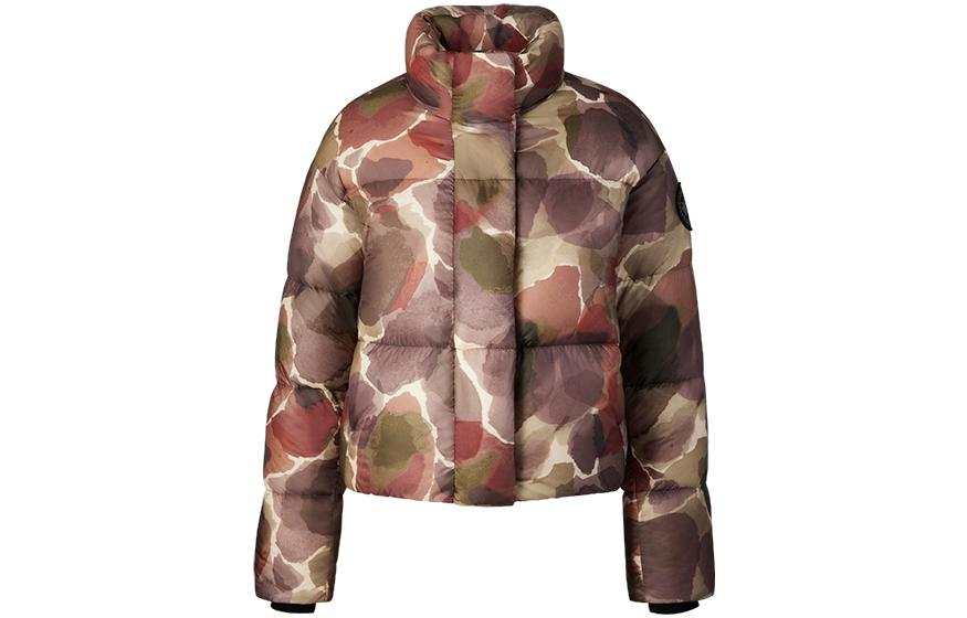 Canada Goose Down Jacket Women's Plant Print