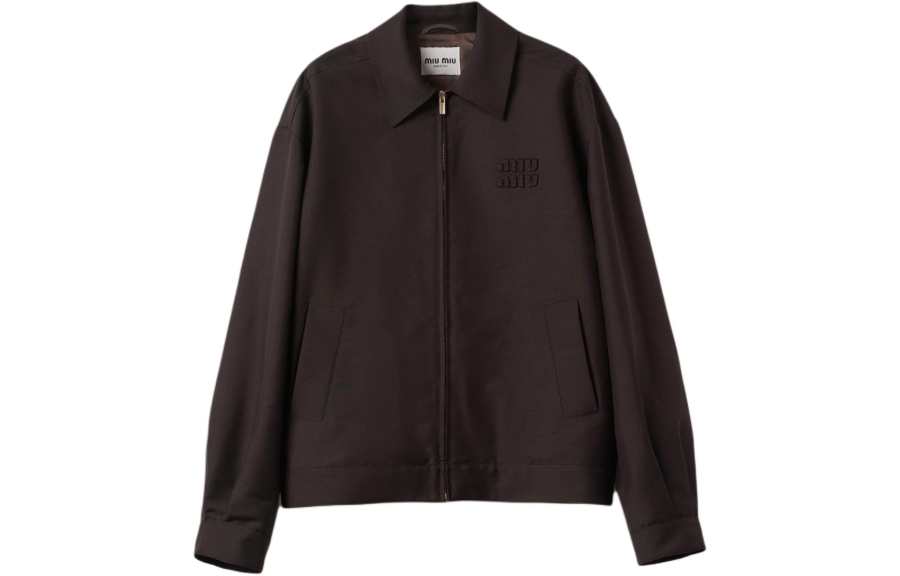 MIU MIU Jackets & Coats Women's Ebony
