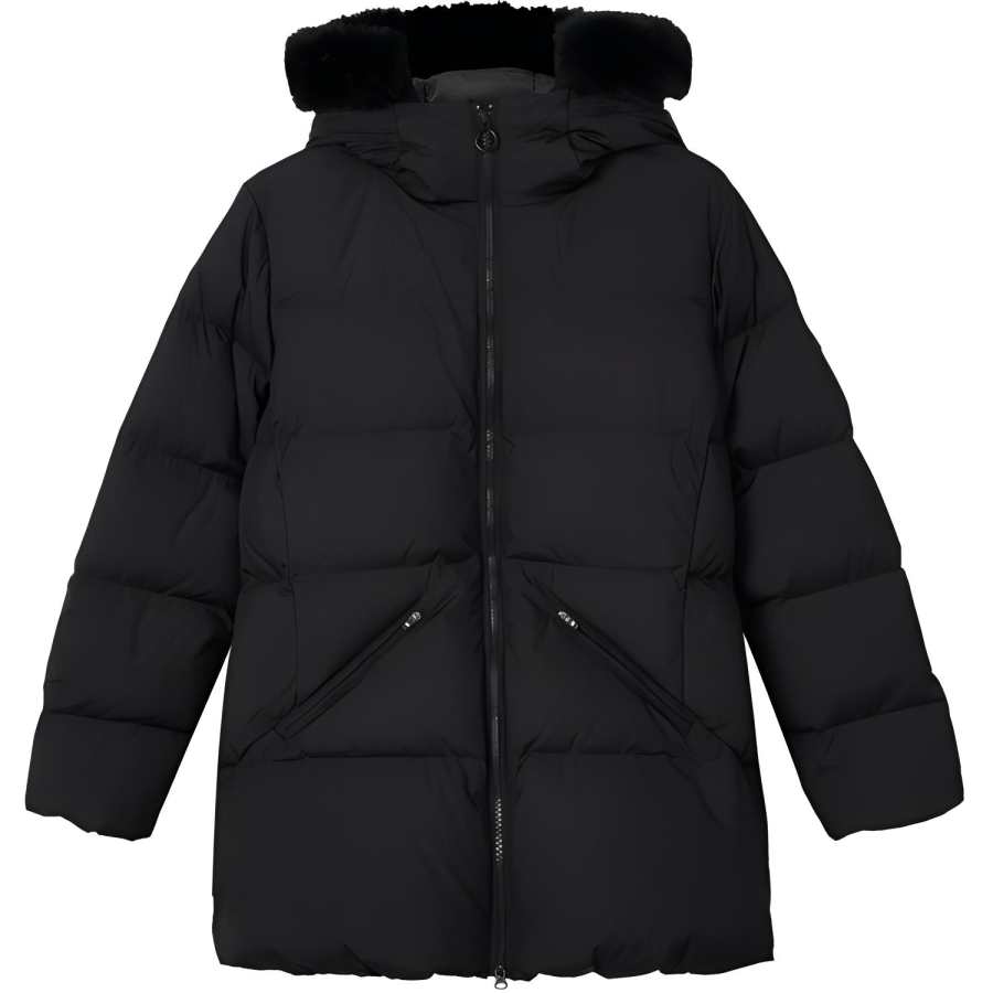 Skechers Colorful Down Jacket Women's Carbon Black