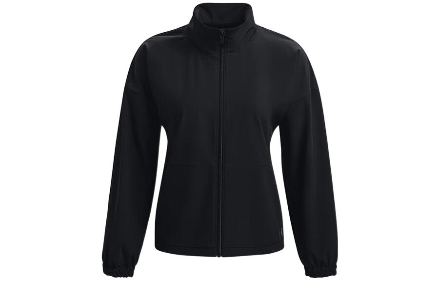 Under Armour Jackets Women's Black Stand Collar Moderate Other