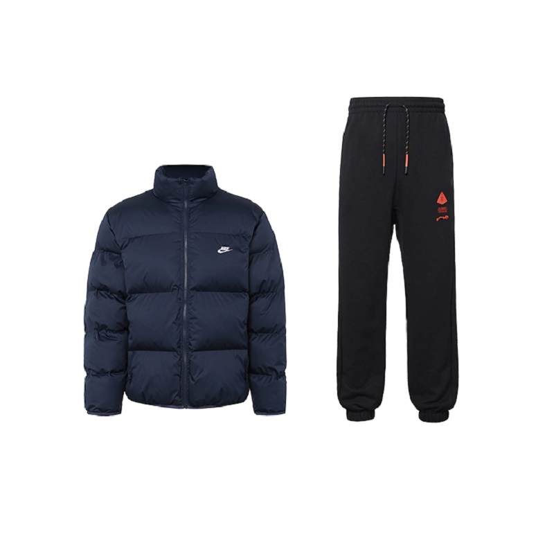 Nike Nike Casual Sportswear Men's Stand Collar Thickened And Fleece Lined
