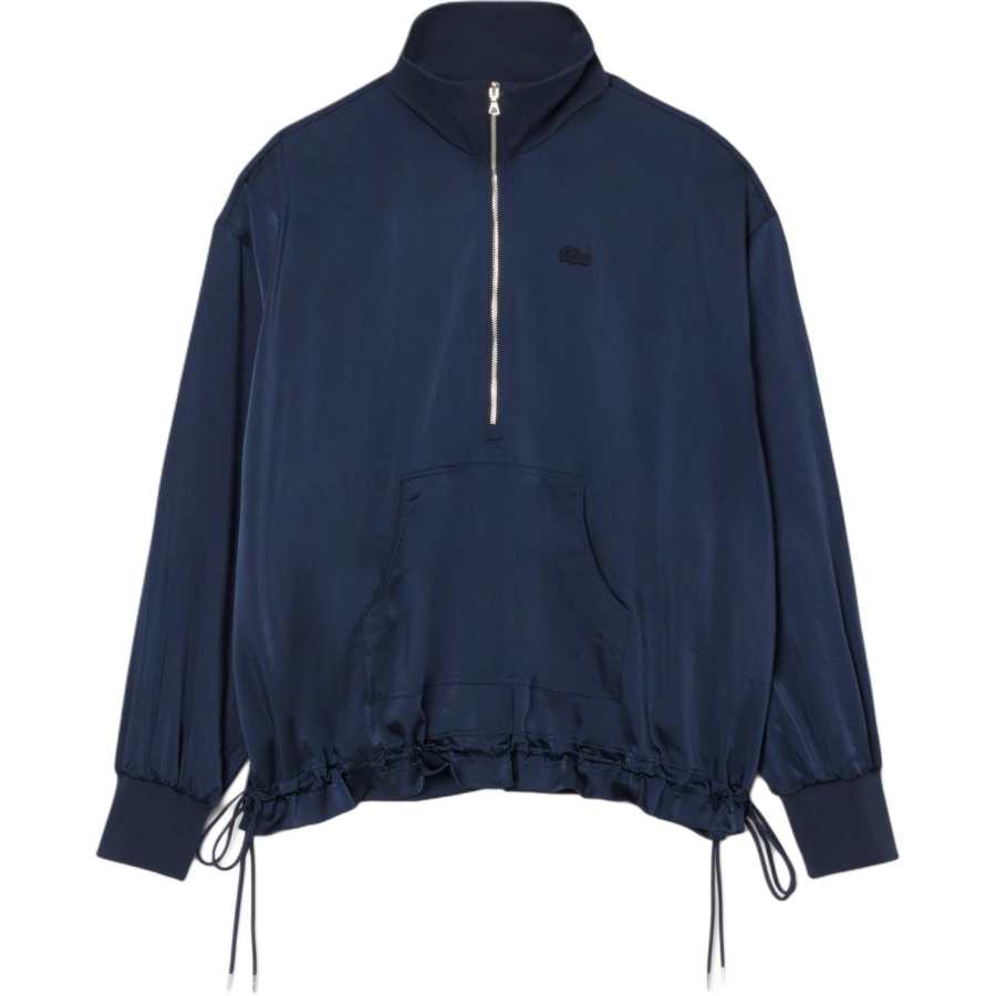 LACOSTE Shirts Women's Blue Stand Collar