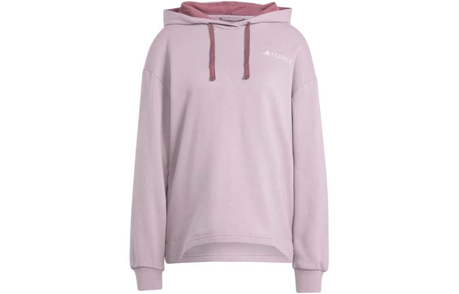 Adidas Adidas Terrex Logo Hoodie Sweatshirt Women's Purple