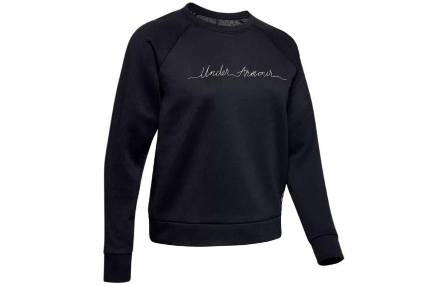 Under Armour Under Armour Recovery Script Sweatshirt Women's Black