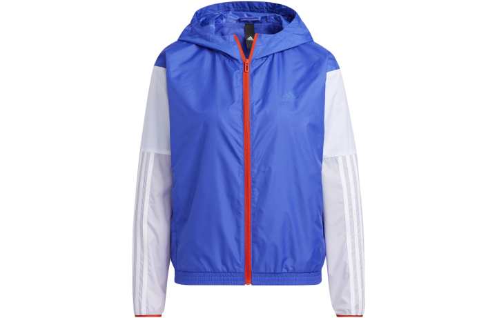 Adidas Adidas Jackets Women's Blue Hooded Moderate Other