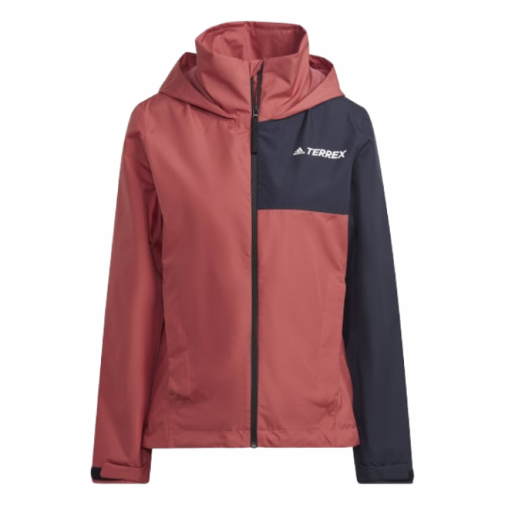 Adidas Adidas TERREX MULTI RAIN.RDY TWO LAYER RAIN JACKET Jackets & Coats Women's Magic Red/Legend Ink