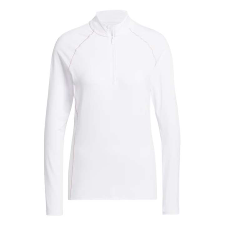 Adidas Adidas Free Shipping With AdiClub Ultimate365 Solid Quarter Zip Mock Polo Shirt