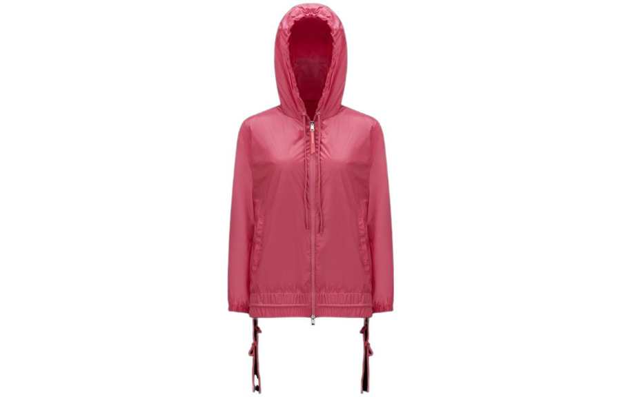Moncler Jackets Women's Pink Hooded Moderate Other