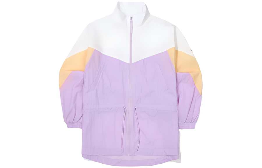 FILA Jackets Women's Light Purple Stand Collar Moderate Other
