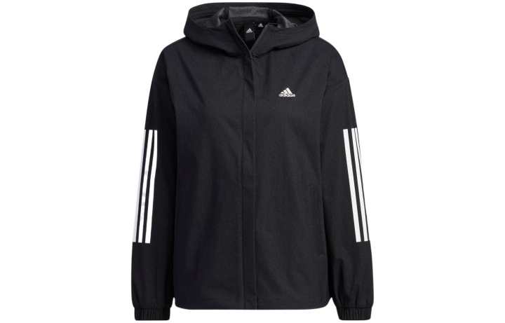 Adidas Adidas Jackets Women's Black Hooded Moderate Other