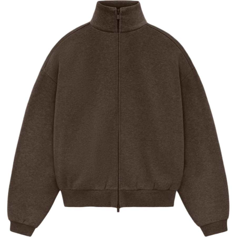 Fear Of God Essentials Core Collection Women's Zip Up Jacket Heather Wood