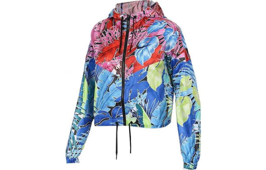 Nike Nike Jackets Women's Fuchsia Hooded Non Detachable Moderate