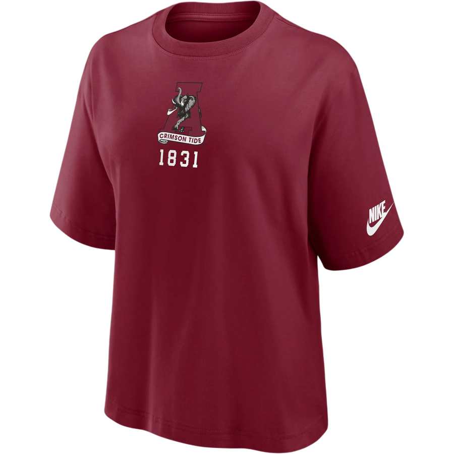 Nike Nike Alabama Crimson Tide Legacy Established Boxy Women's Nike College T Shirt