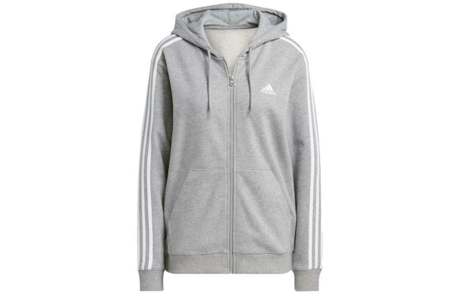 Adidas Adidas Jackets Women's Gray Hooded Moderate Other