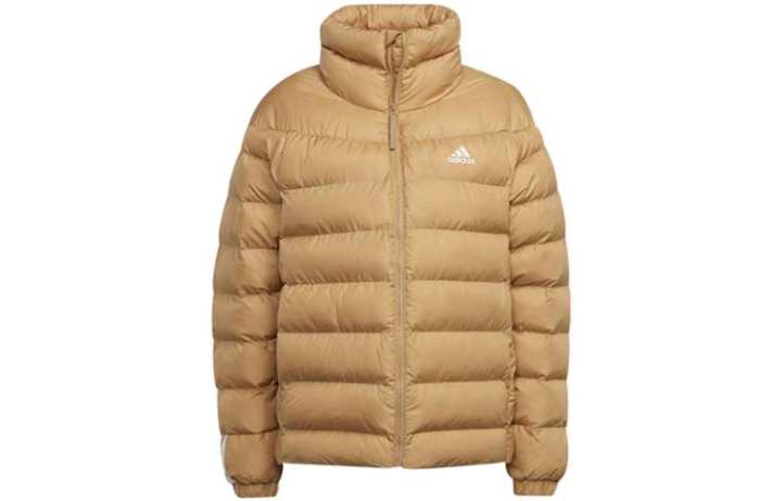Adidas Adidas embroidered-logo padded jacket