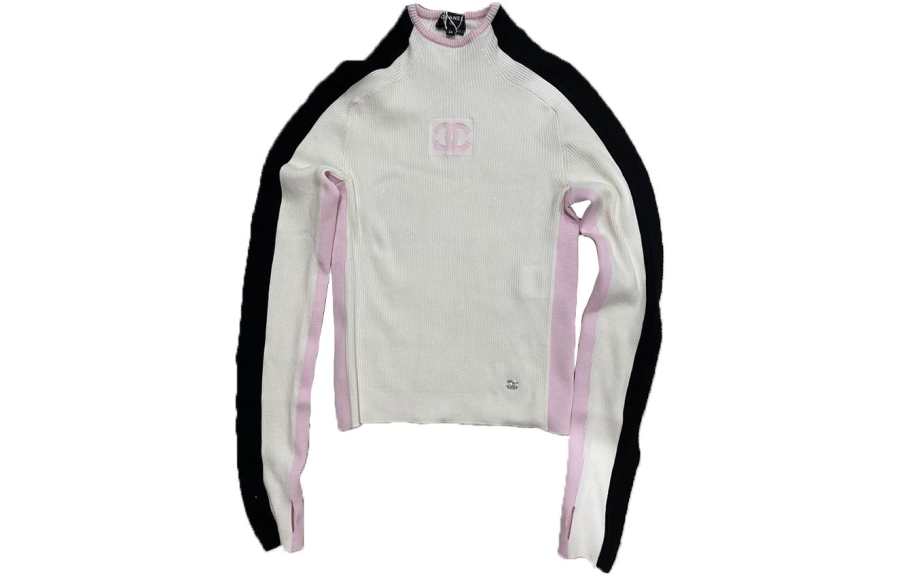 CHANEL Knitwear Women's Crew Neck Moderate Other