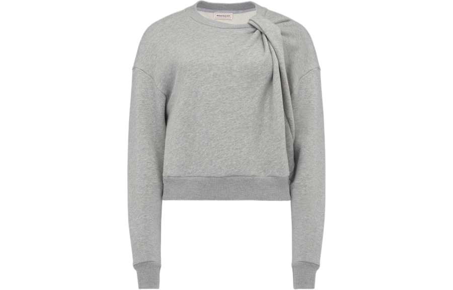 Alexander McQueen SS24 Sweatshirt Women's Gray
