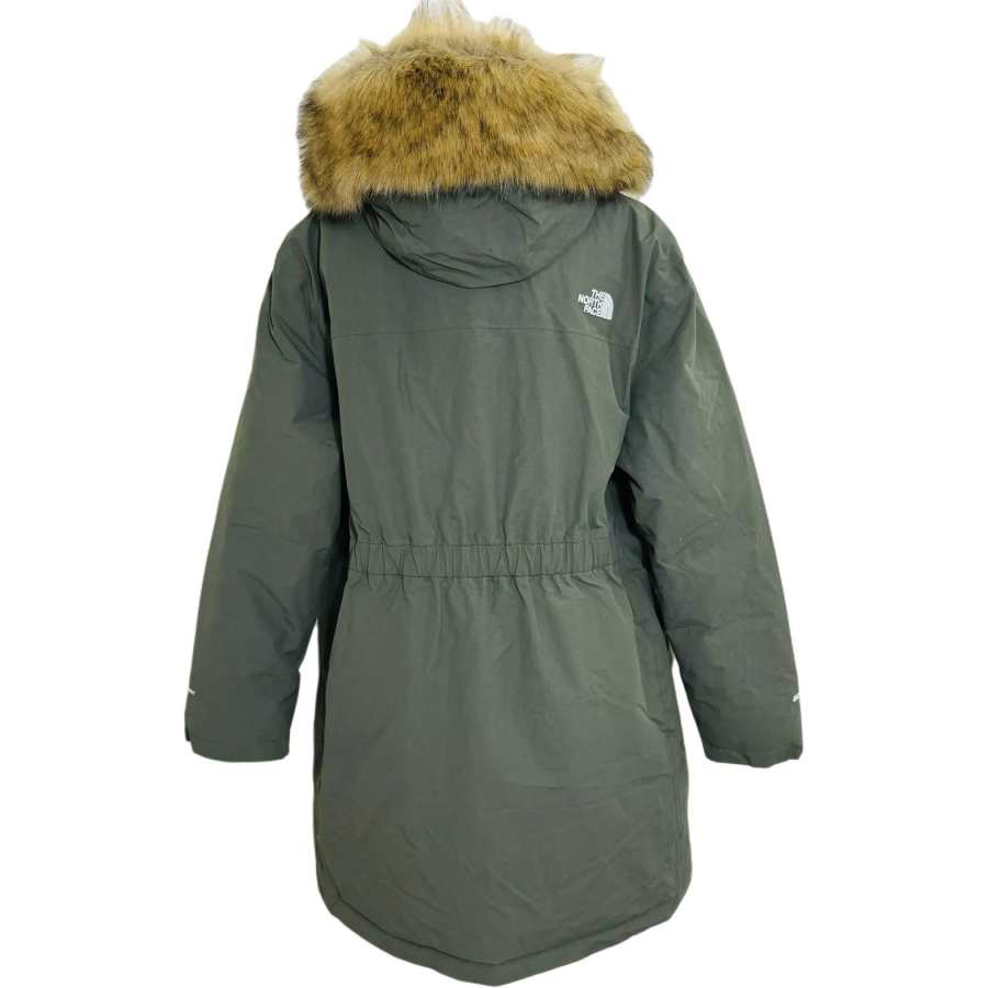 THE NORTH FACE Arctic Parka Thyme SM Down Jacket Women's Olive Green