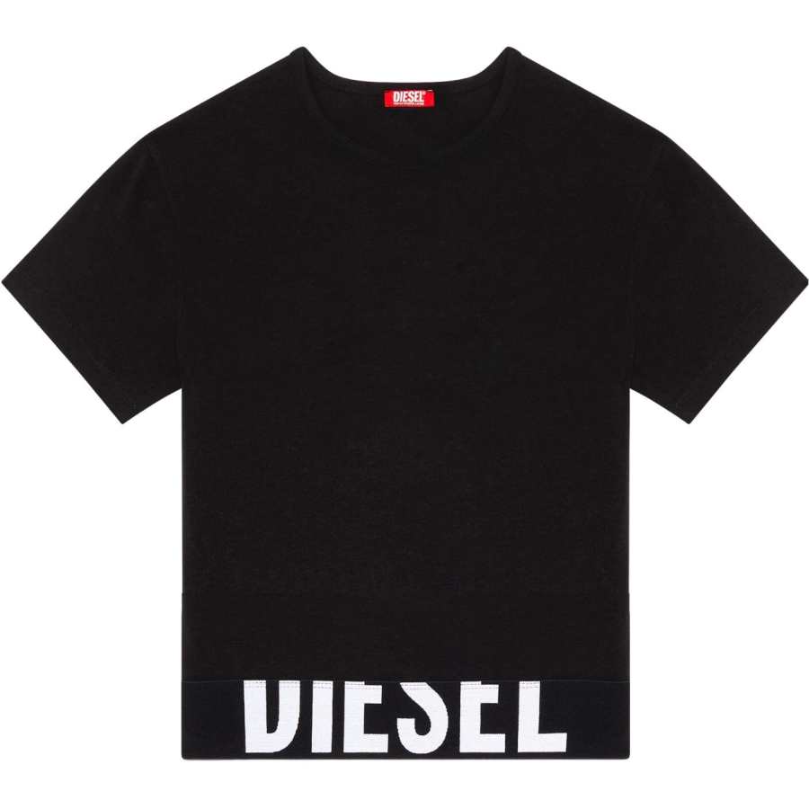 Diesel logo-print cotton T-shirt
