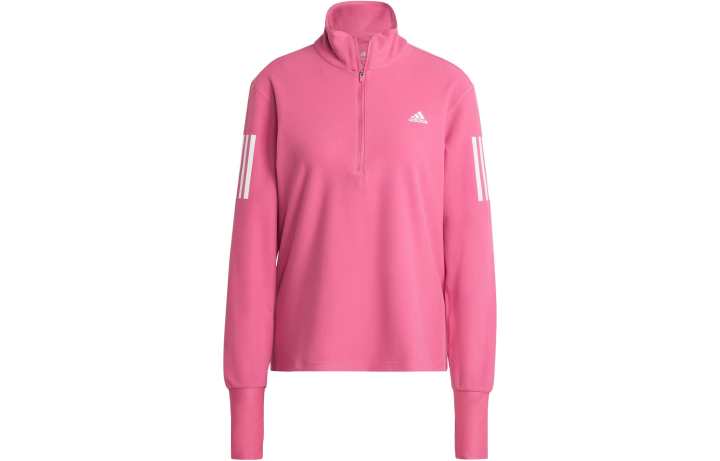 Adidas Adidas Own The Run Running 1/2 Zip Sweatshirt Women's Dark Pink
