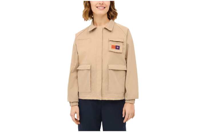 Nike Nike Jackets Women's Khaki Square Collar Moderate Other