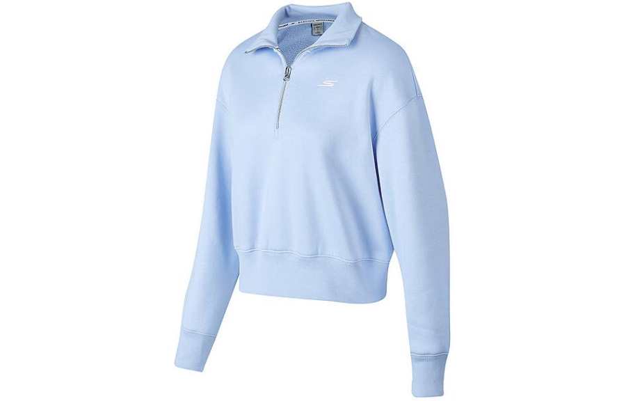 Skechers Sweatshirt Women's Moon White Blue