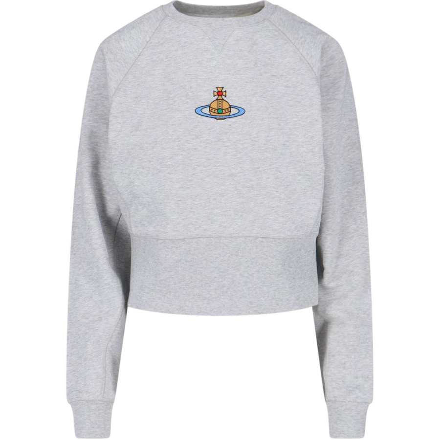 Vivienne Westwood Orb Embroidered Crewneck Sweatshirt