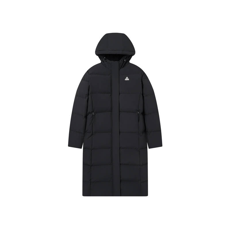 PEAK PEAK Down Jackets Women's Black Hooded