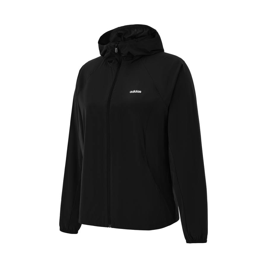 Adidas Adidas Jackets Women's Black Hooded Moderate Other
