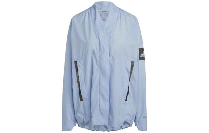 Adidas Adidas MYSHELTER Jackets Women's Blue V Neck Moderate Other