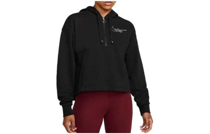 Nike Nike Sweatshirts Women's Black Hooded Moderate Regular