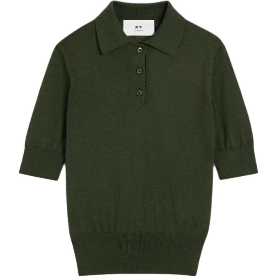 AMIPARIS Ami Paris Ami De Coeur Polo Shirt