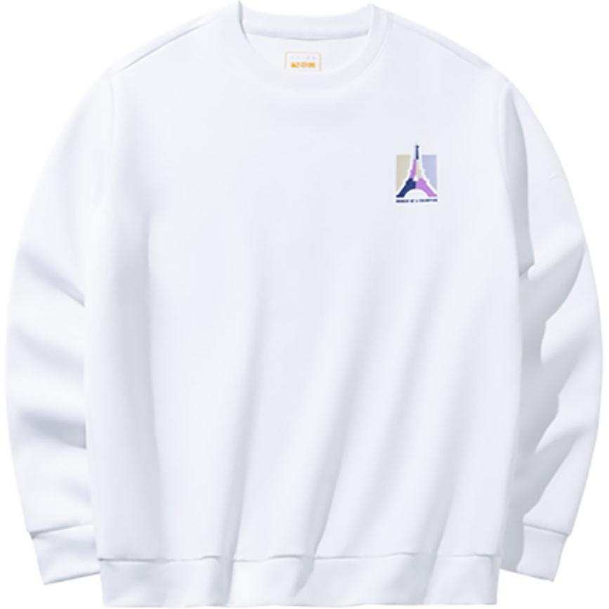 Anta Variety Training Collection Sweatshirt Women's Snowflake White