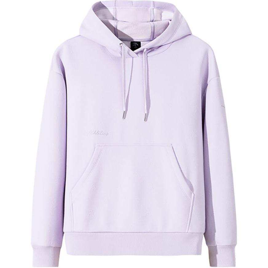 Anta Variety Training Collection Comfortable Casual Minimalist Style Loose Fit Fleece Lined Hooded Sweatshirt Women's