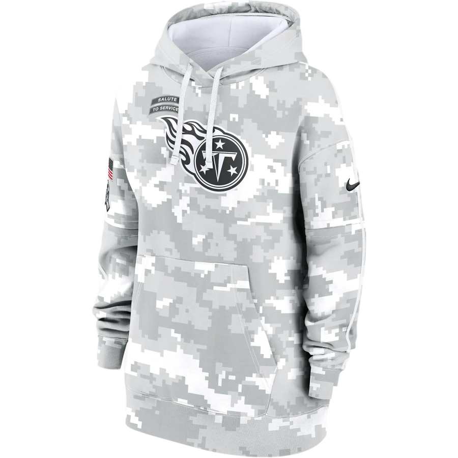 Nike Nike Tennessee Titans Salute To Service Primary Edge Club Women's Nike Nfl Pullover Hoodie