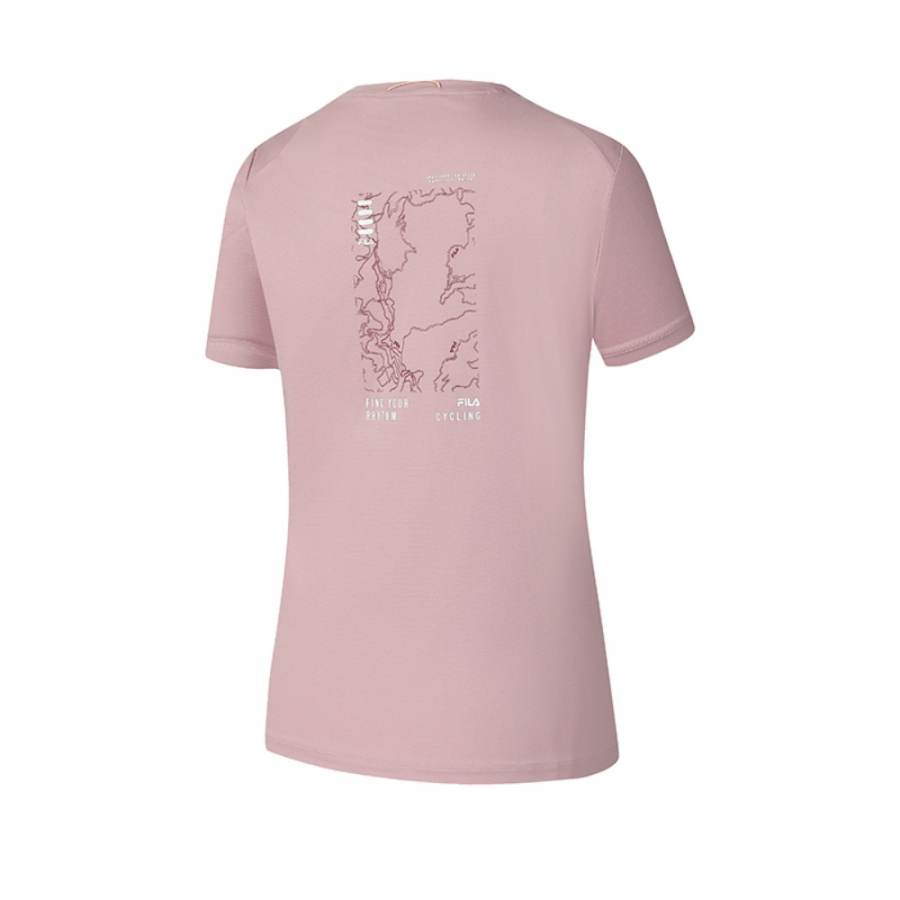 FILA CYCLING Regular T Shirt Women's Lilac PR