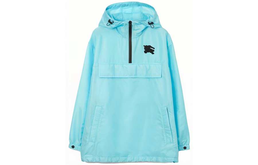 Burberry 【Previous Season】EKD-appliqué hooded jacket