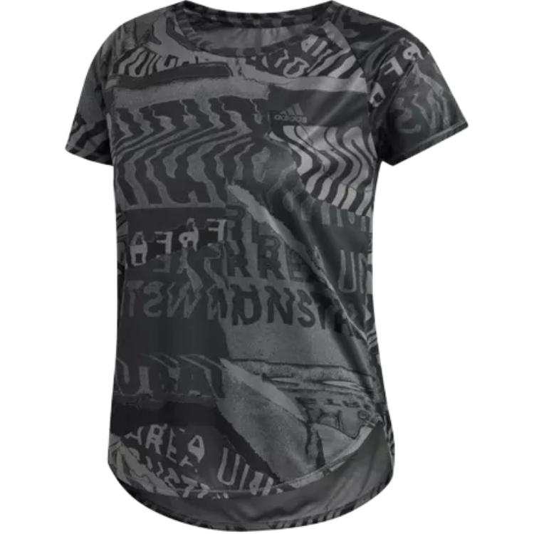 Adidas Adidas T Shirts Women's Black Crew Neck Moderate Other