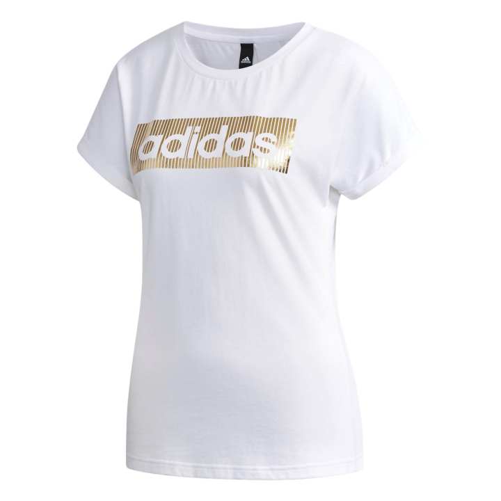 Adidas Adidas T Shirts Women's White Crew Neck Moderate Other