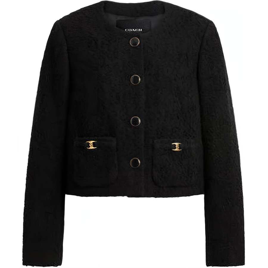 COACH COACH SS25 Jackets & Coats Women's Black