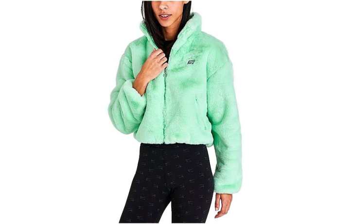 Nike Nike Jackets Women's Light Green Stand Collar Moderate Other