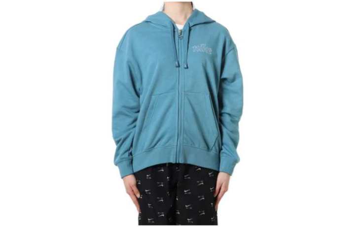 Nike Nike Jackets Women's Blue Hooded Moderate Other